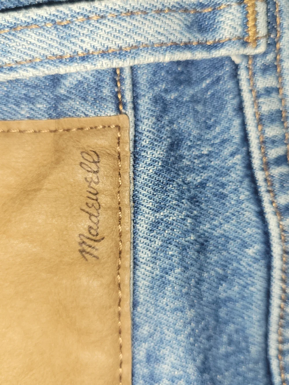 Madewell Light Blue Denim High-Rise Jeans - Picture 4 of 5
